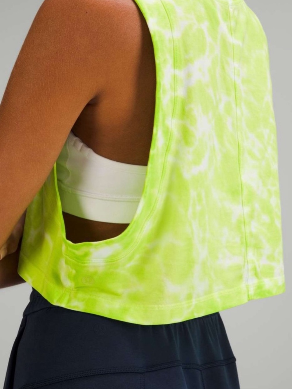 Lululemon All Yours Cropped Cotton Tank Top